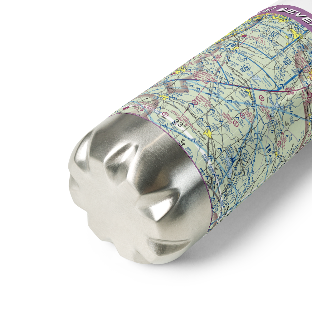 Seven Lakes Airport (62GA) VFR Sectional Water Bottle 