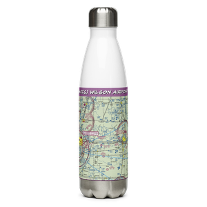 Wilson Airport (62IS) VFR Sectional Water Bottle