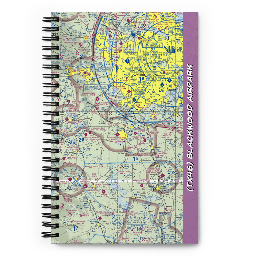 Blackwood Airpark (TX46) VFR Sectional Notebook 