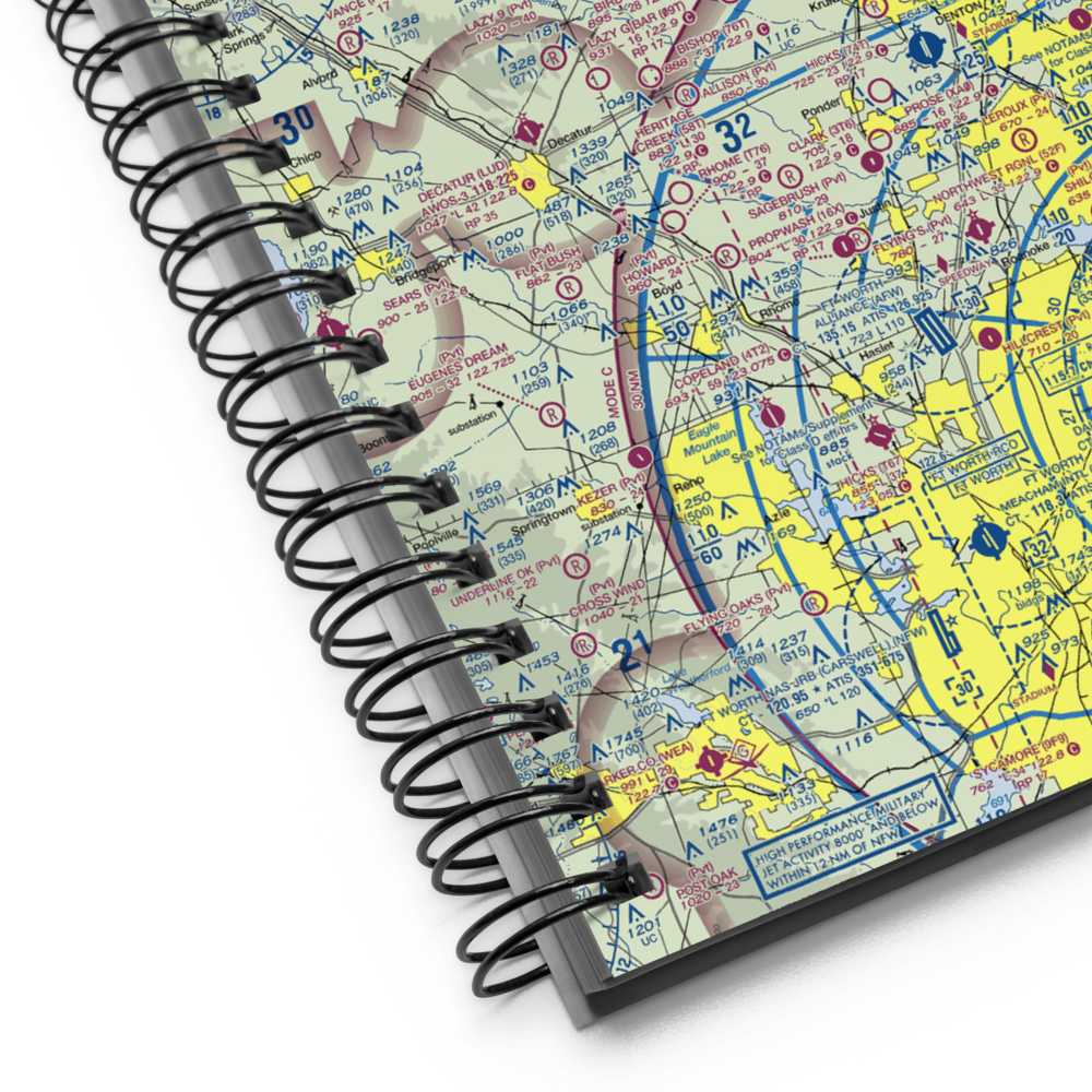 Haire Airport (TX33) VFR Sectional Notebook 