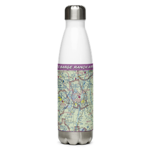 Barge Ranch Airport (62TX) VFR Sectional Water Bottle