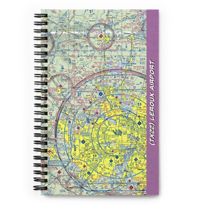Leroux Airport (TX22) VFR Sectional Notebook