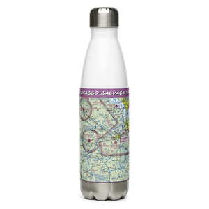 Grasso Salvage Airport (62VA) VFR Sectional Water Bottle