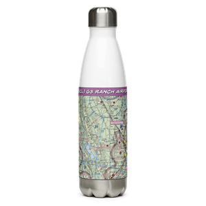G3 Ranch Airport (63CL) VFR Sectional Water Bottle