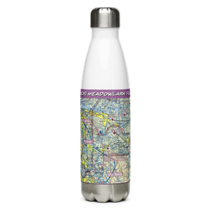 Meadowlark Field (63CN) VFR Sectional Water Bottle