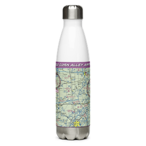 Corn Alley Airport (63IS) VFR Sectional Water Bottle