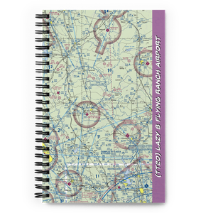 Lazy 8 Flying Ranch Airport (TT20) VFR Sectional Notebook