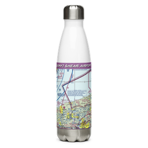 Shear Airport (63NY) VFR Sectional Water Bottle