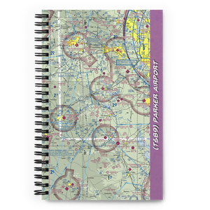 Parker Airport (TS89) VFR Sectional Notebook