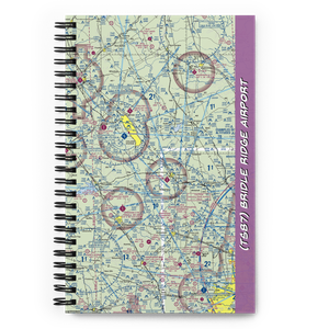 Bridle Ridge Airport (TS87) VFR Sectional Notebook
