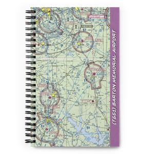 Barton Memorial Airport (TS51) VFR Sectional Notebook