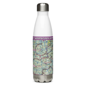 Woodstock Airport (64CT) VFR Sectional Water Bottle