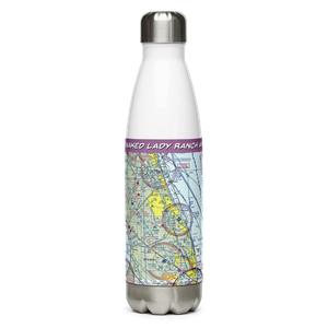 Naked Lady Ranch Airport (64FA) VFR Sectional Water Bottle