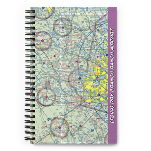 Dry Branch Ranch Airport (TS44) VFR Sectional Notebook