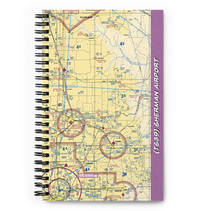 Sherman Airport (TS39) VFR Sectional Notebook