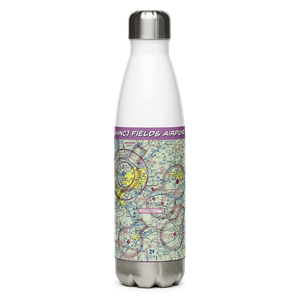 Fields Airport (64NC) VFR Sectional Water Bottle
