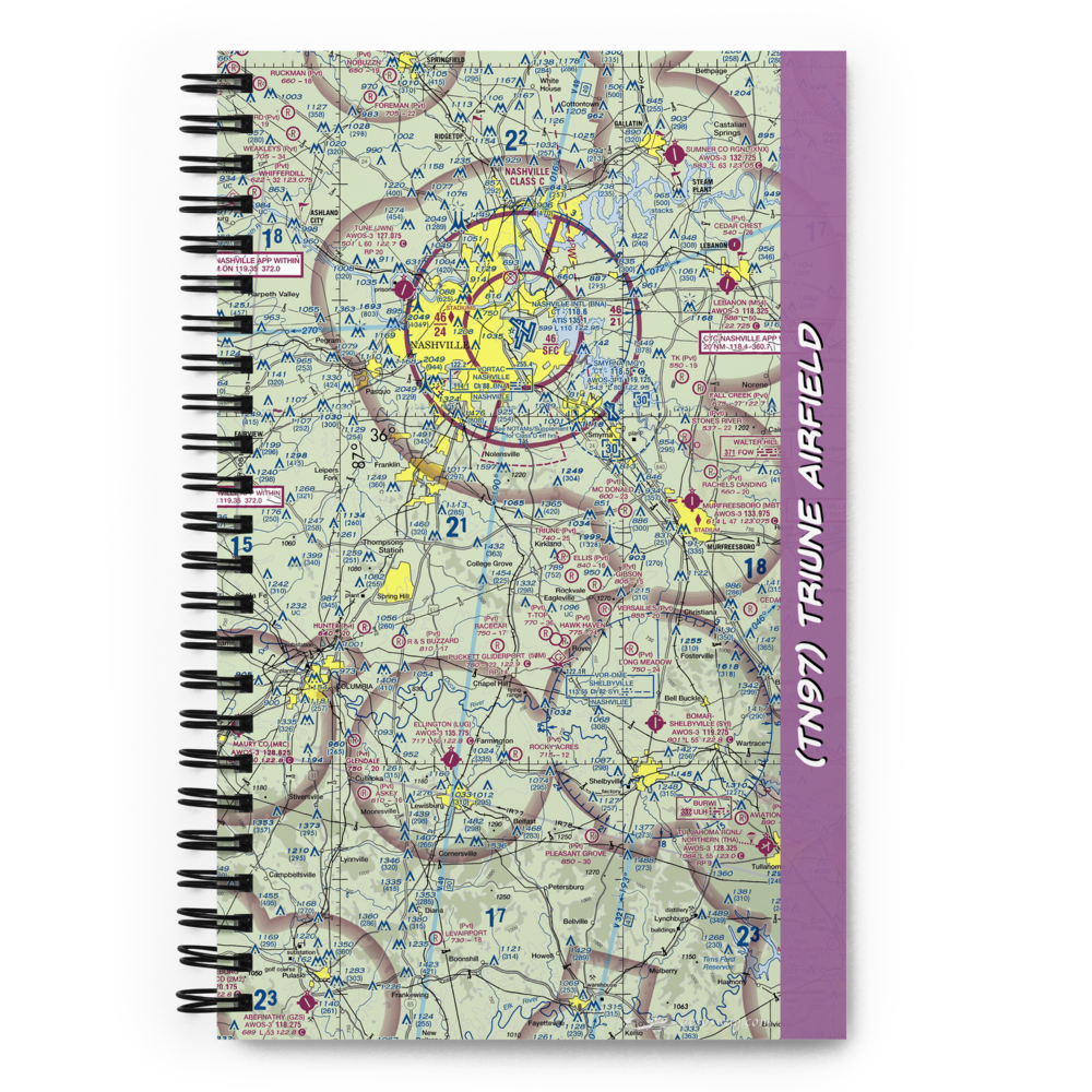 Triune Airfield (TN97) VFR Sectional Notebook 