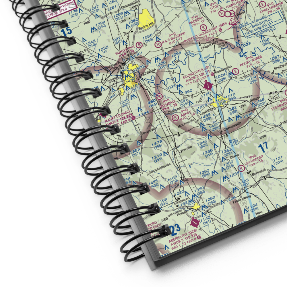 Triune Airfield (TN97) VFR Sectional Notebook 