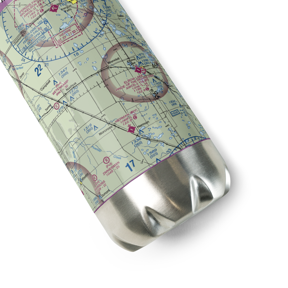 Ricks Field (65MN) VFR Sectional Water Bottle 