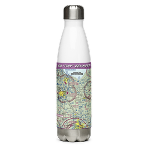 Wm 'Tiny' Zehnder Field (66G) VFR Sectional Water Bottle