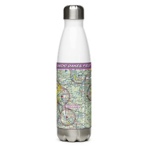 Oakes Field (66IN) VFR Sectional Water Bottle
