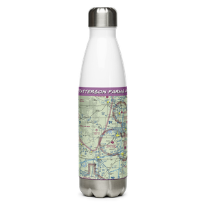 Patterson Farms Airport (66KS) VFR Sectional Water Bottle