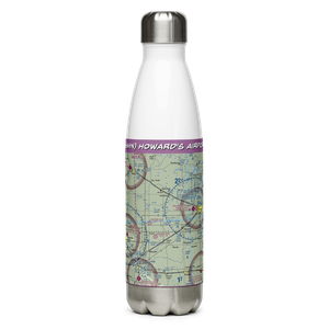 Howard's Airport (66MN) VFR Sectional Water Bottle