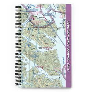 Tenakee Seaplane Base (TKE) VFR Sectional Notebook