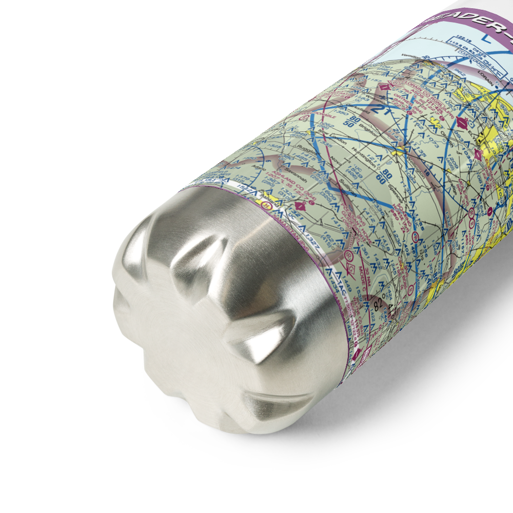 Reader-Botsford Airport (67D) VFR Sectional Water Bottle 