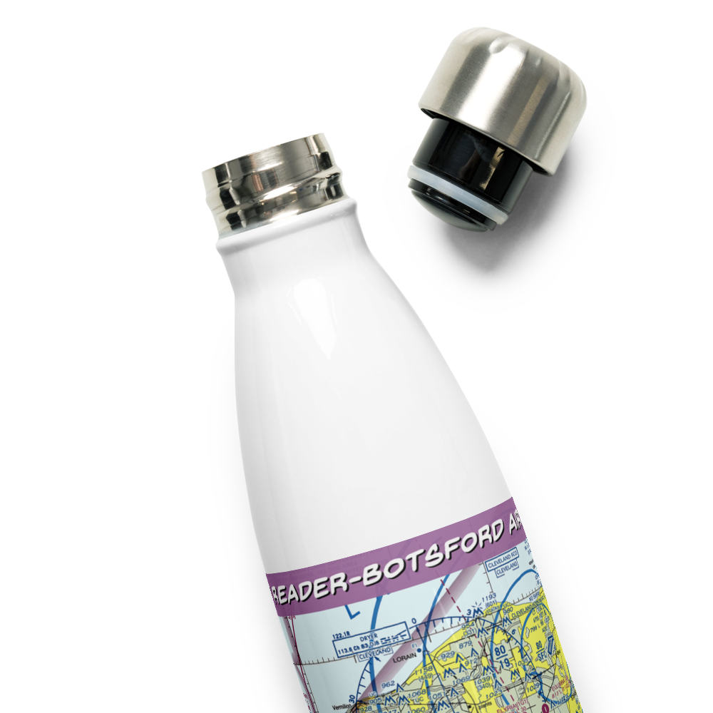 Reader-Botsford Airport (67D) VFR Sectional Water Bottle 