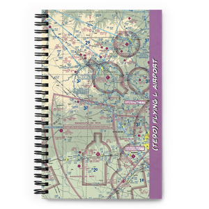 Flying L Airport (TE90) VFR Sectional Notebook