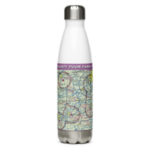 County Poor Farm Airport (67LL) VFR Sectional Water Bottle