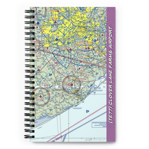 Clover Lake Farms Airport (TE77) VFR Sectional Notebook