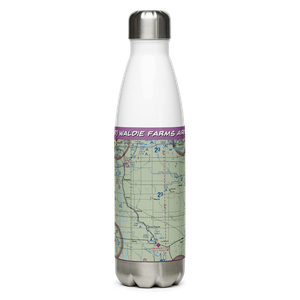 Waldie Farms Airport (67ND) VFR Sectional Water Bottle