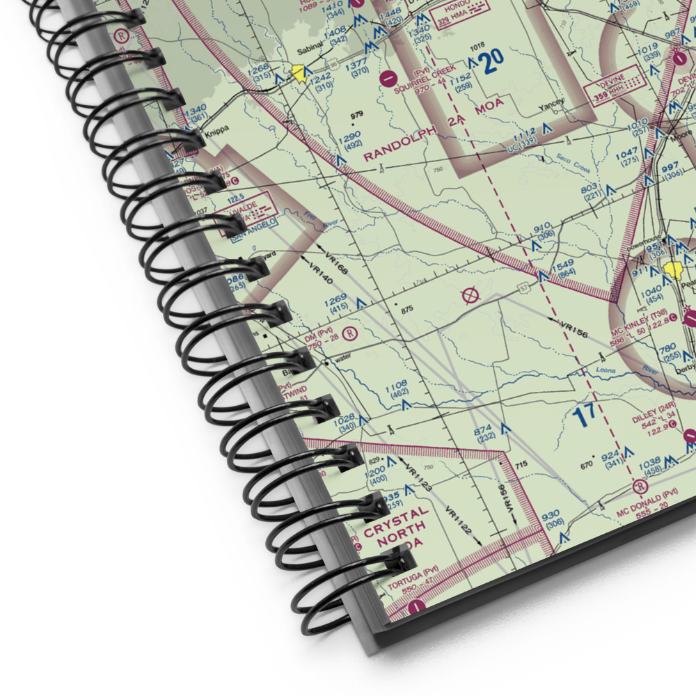 Haass Field (TE57) VFR Sectional Notebook 