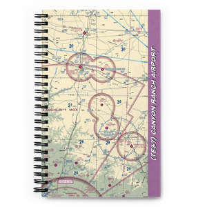 Canyon Ranch Airport (TE37) VFR Sectional Notebook