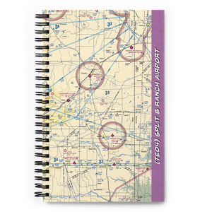 Split B Ranch Airport (TE04) VFR Sectional Notebook