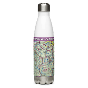 Merrimac Farms Airport (68NY) VFR Sectional Water Bottle