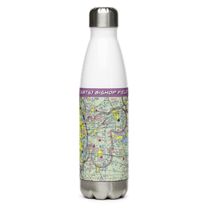 Bishop Field (68TS) VFR Sectional Water Bottle