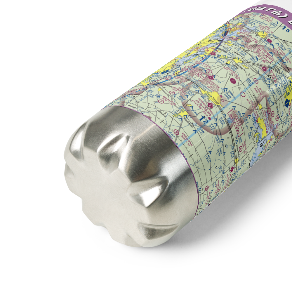 Bishop Field (68TS) VFR Sectional Water Bottle 