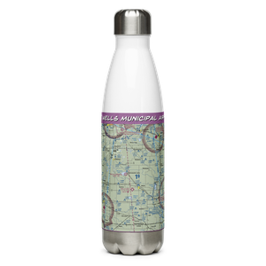 Wells Municipal Airport (68Y) VFR Sectional Water Bottle
