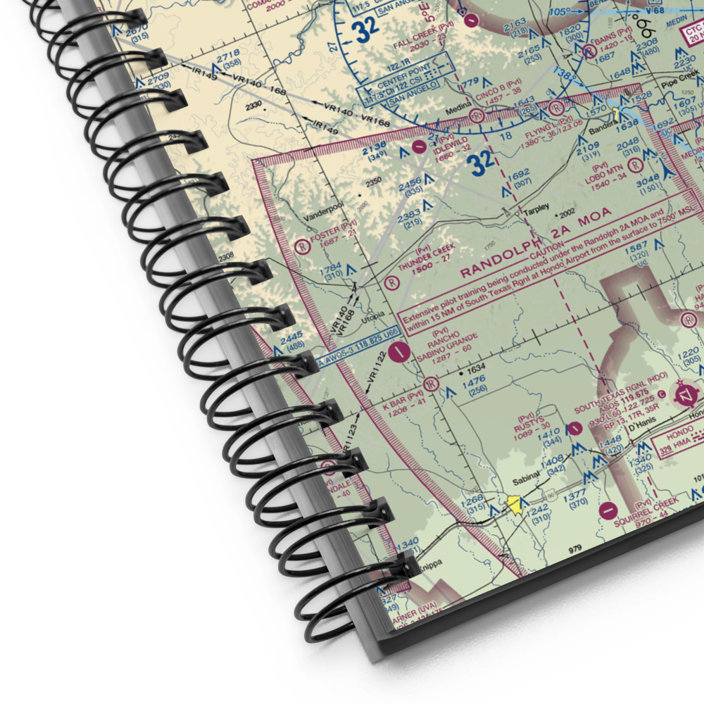 Barclay's Roost Airport (TA73) VFR Sectional Notebook 