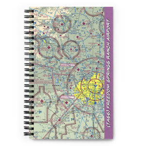 Freedom Springs Ranch Airport (TA66) VFR Sectional Notebook