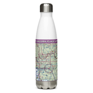 Unicorn Place Airport (69FD) VFR Sectional Water Bottle