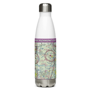 Richmond Field (69G) VFR Sectional Water Bottle