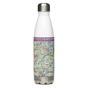 Dick Fisher Airport (69OR) VFR Sectional Water Bottle