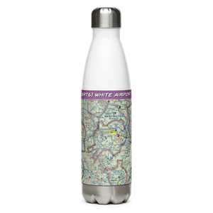 White Airport (69TS) VFR Sectional Water Bottle