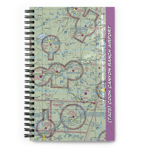 Cook Canyon Ranch Airport (TA25) VFR Sectional Notebook
