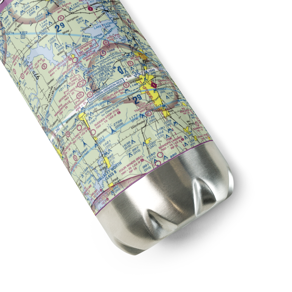 Brushy Creek Airport (69XS) VFR Sectional Water Bottle 