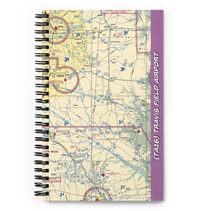 Travis Field Airport (TA16) VFR Sectional Notebook